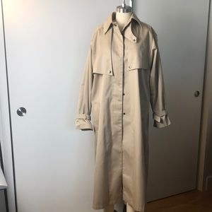 80’s Vintage Trench Coat Size 14